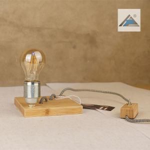 Filament Design Table Lamp with Cute Bamboo Toggie Switch (C5007393-1)