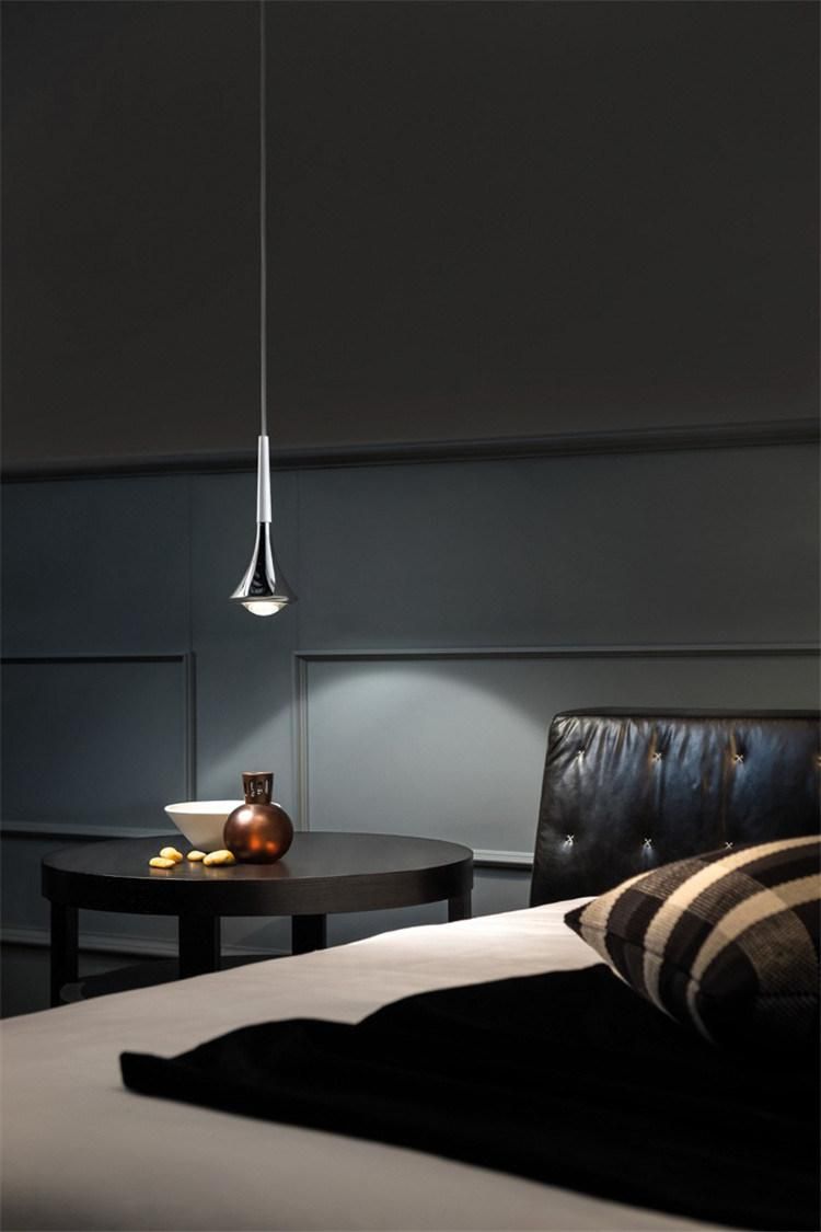 Nordic Long Pendant Light Stair Italian Design Lamp Villa Restaurant Chrome Light Living Room Pendant Light (WH-AP-153)