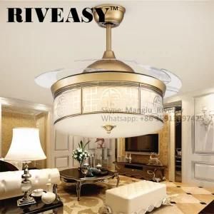 Home Appliances Decorative Electric LED Ceiling Fan Lighting