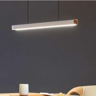 Nordic Minimalist Lamp Design Modern Long Pendant Light Dining Room Suspension Cafe Bar Decor Pendant Lamp (WH-AP-246)