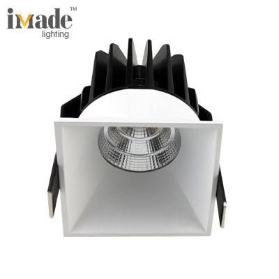 Square 10W 15W 3000K LED Reccesed Light with Single Double Triple Frame LED Downlight