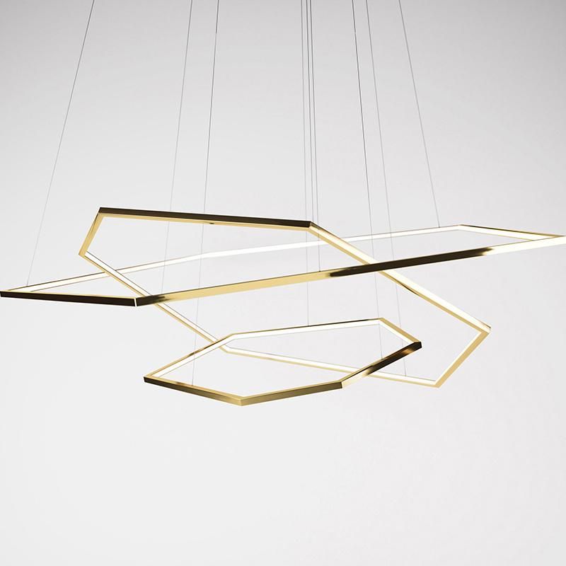 Geometric Design Pendant Lamp Bedroom Living Room Dining Room Chandelier