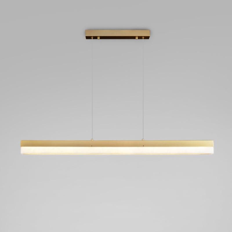 Dining Room Pendant Lamp Modern Minimalist Creative Nordic LED Strip Light
