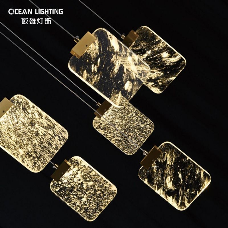 Wholesale Indoor Lighting Warm 3000K Metal Crystal 10*3W Chandelier Luxury
