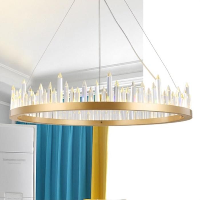 Modern Crystal Suspension Lights for Indoor Home Bedroom Kitch Dining Room Luminaire (WH-AP-87)