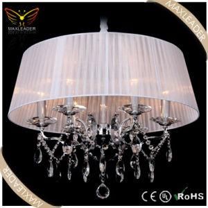 modern pendant lighting for crystal fabric decorative chandelier