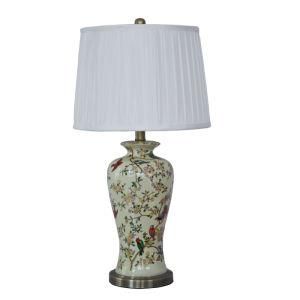Elegant Hand Painted Hotel Ceramic Table Lamp with E26