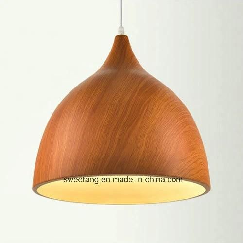 Chandelier Pendant Light Wood Hanging Ceiling Lamp for Restaurant