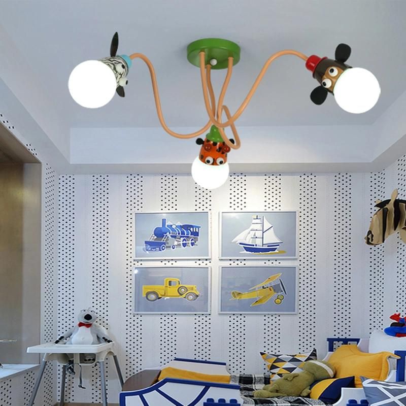 LED Cartoon Children Room Lamp Bedroom Ceiling Lamp Boy Girl Princess Chandelier (WH-MA-146)