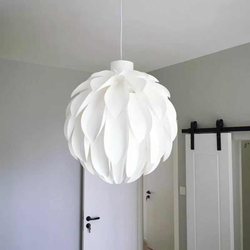 Nordic Pendant Lamp Design White Pinecone Creative Acrylic Lamp for Dining Room Kitchen Bar Pendant Light (WH-AP-107)