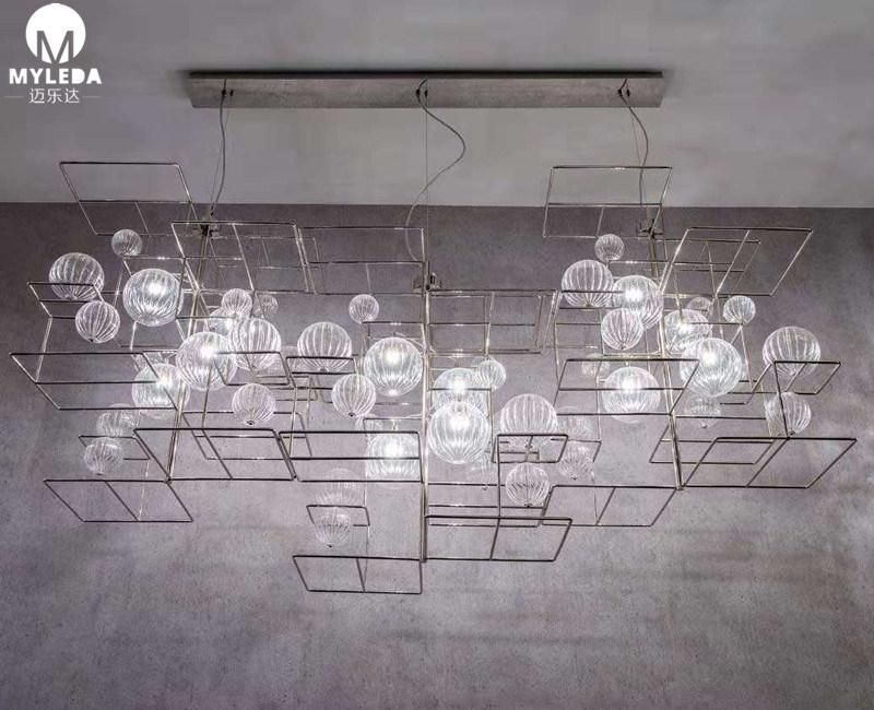 Decoration Custom-Made LED Chandelier Light for Hotel Lobby
