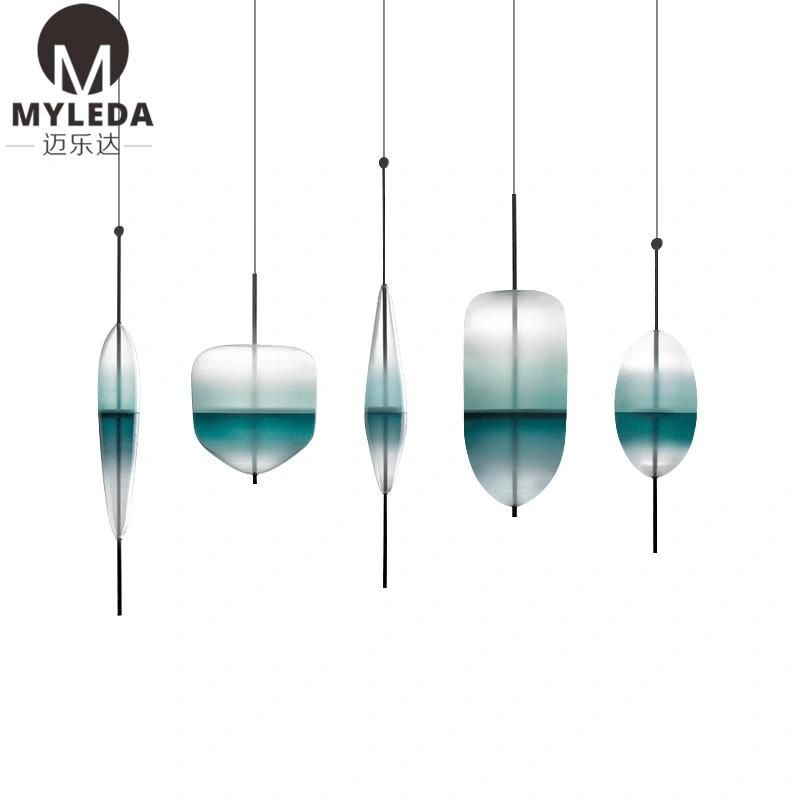 Hand Blown Glass Pendant Lamp