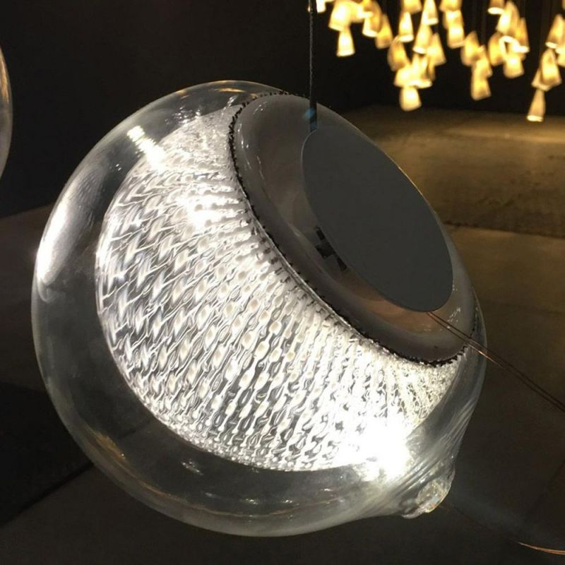Nordic Glass Pendant Lamp Postmodern Art Restaurant Bedroom Bedside Creative Bar Simple Villa Pendant Lamp (WH-AP-176)