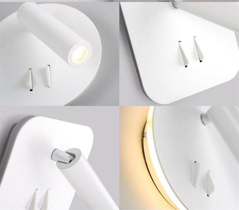 Wall Lights Indoor Wall Lamps for Bed Side Night Reading Study Room Table Desk Reading Book Light Mounted Lamp