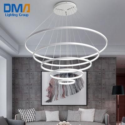 Energy Saving 5 Chandeliers Art Project Hanging LED Designer Modern Pendant Light Lamp