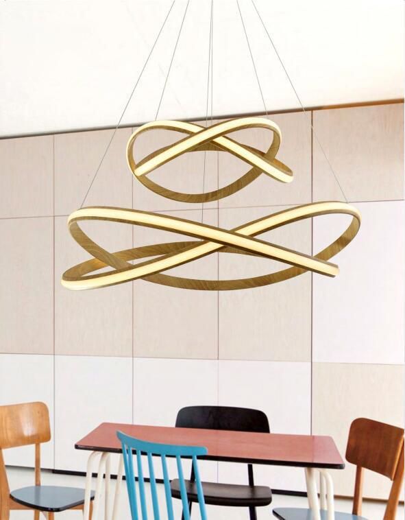 Living Room Bedroom Ring Chandelier Modern Lamp Modern Chandelier