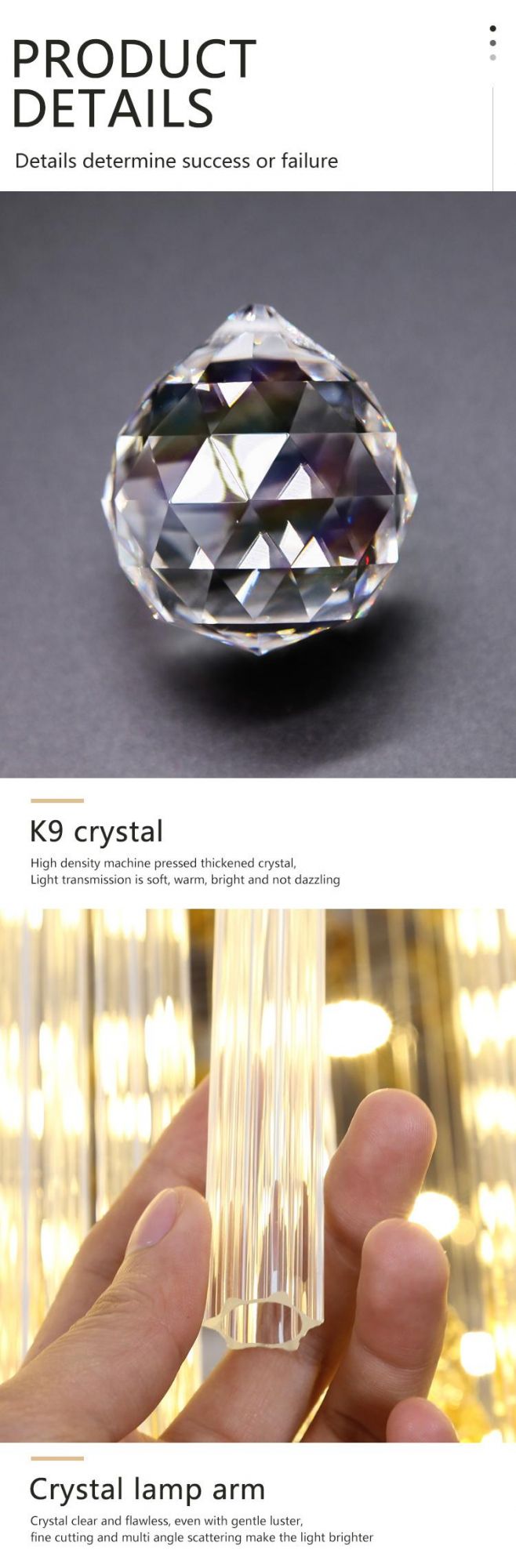 New Product Decoration Luxury Hotel Lobby Chandelier Lamp Custom Large Project Glass Ceiling Light