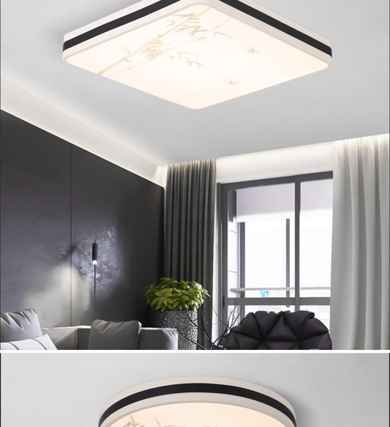 China Style Classical Printing LED Home Indoor Pendant Ceiling Lighting
