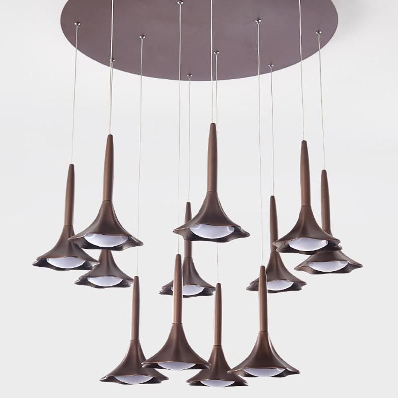 Traditional Retro Style Chandelier Restaurant Hotel Chandelier Pendant Lamp Light