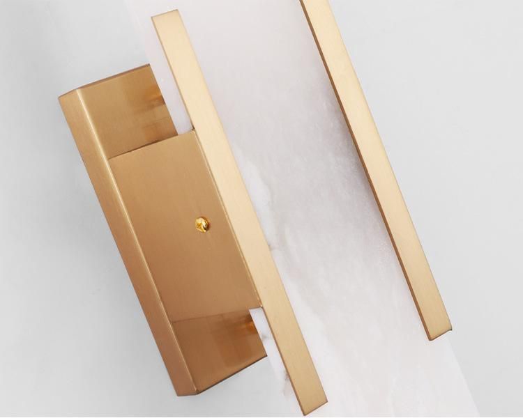 Post Modern Decorative Marble Corridor Sconce Wall Lamp