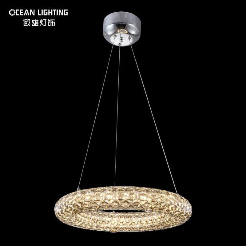 Indoor Home Decorative Aluminum Round Chandelier Lighting