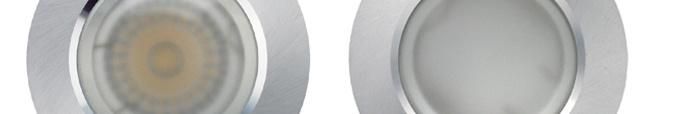 Bathroom Round Fixed Recessed Ceiling Downlight Fitting Spotlight Frame (LT2904)