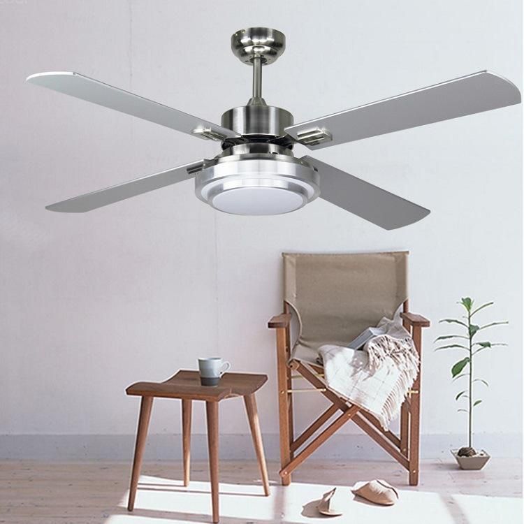 42"Decorative Remote Fan Lighting Ceiling Fan with LED Light Ceiling Panel Electric Fan