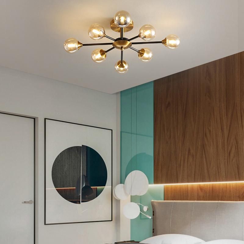 Postmodern Light Luxury Living Room Lamp Warm Bedroom Dining Room Study Ceiling Light