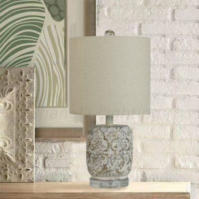 UL American Country Retro Solid Wood Do The Old Table Lamp Bedroom Bedside Study Restaurant Hotel Room Lamp Table Lamp
