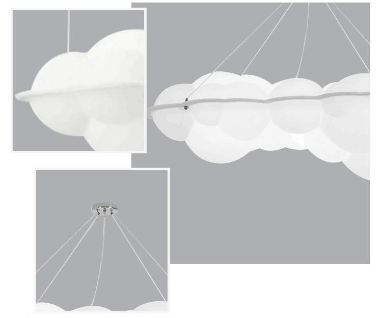 Dlss Lighting Acrylic Deep Cloud Chandelier