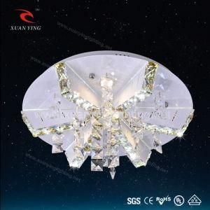 Modern Style LED Crystal Ceiling Light with White Shade (Mx5501-48W)