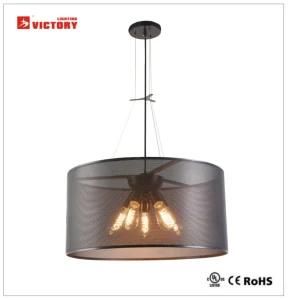 Modern Black Metal Hetol Decoration LED Pendant Lighting (H-3634-500)