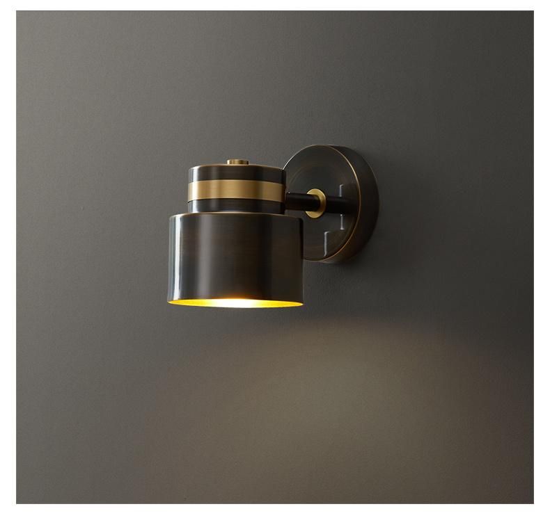 Bedroom Bedside Wall Lamp Single-Head Living Room Restaurant Hotel Foyer Bedside Light (WH-VR-85)