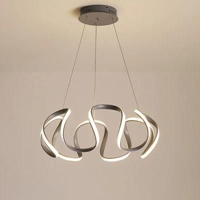 Postmodern Pendant Lamp Irregular LED Chandelier Living Room Kitchen Light
