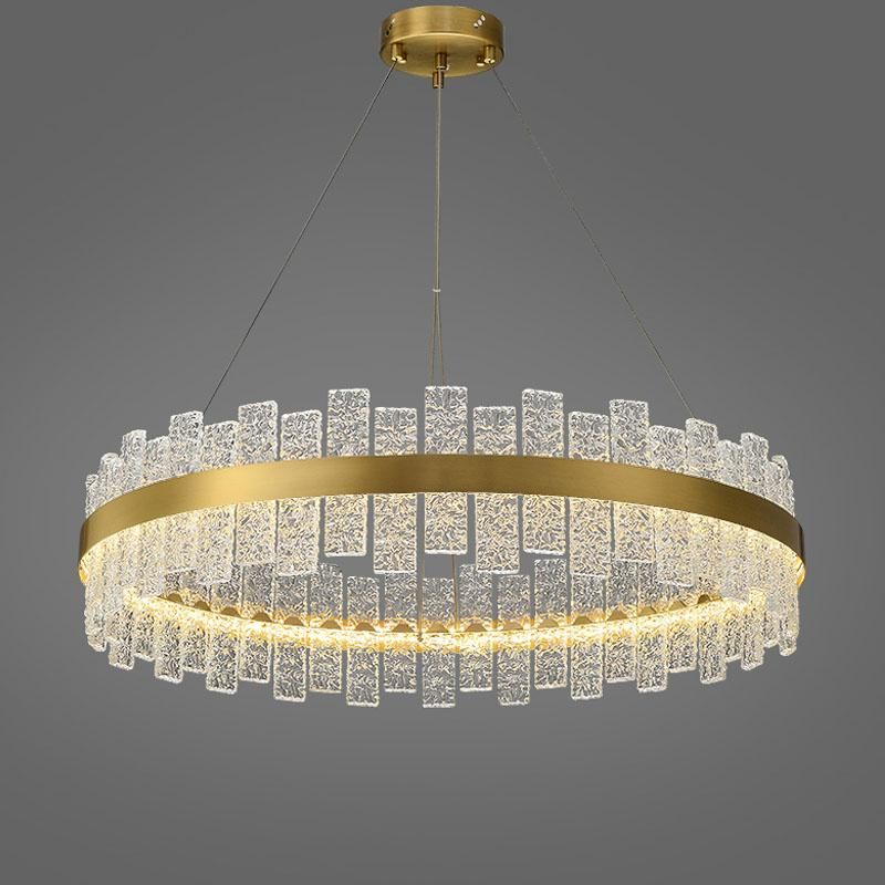 Nordic Living Room Pendant Lamp Bedroom Dining Room Full Copper Chandelier