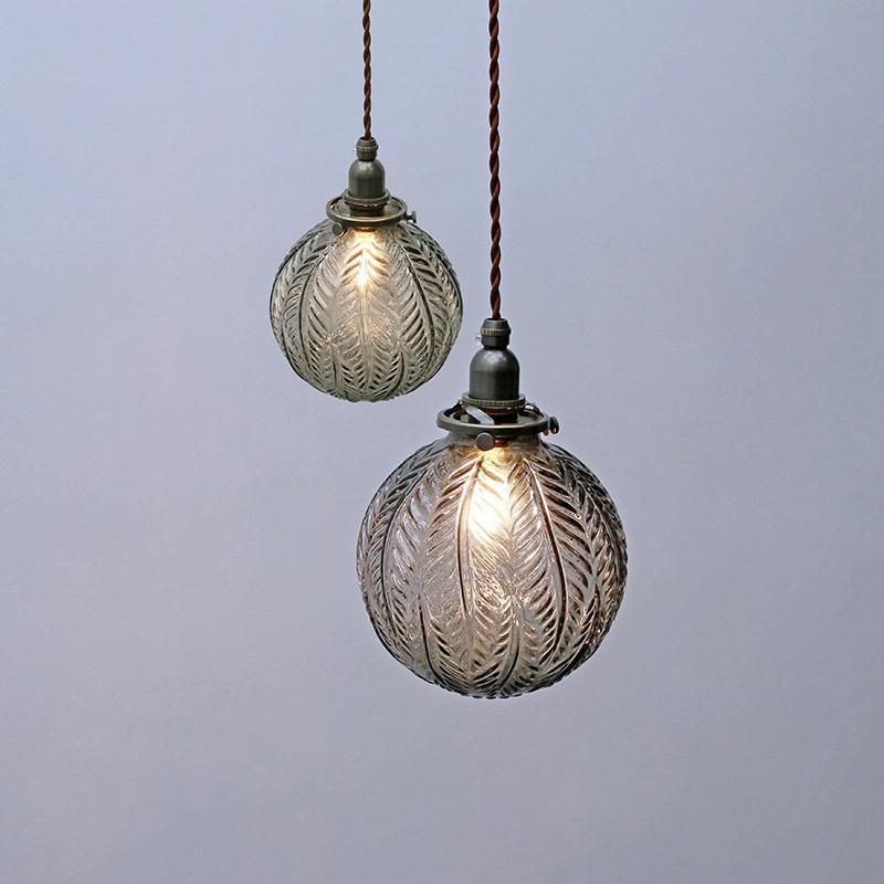 Glass Chandelier Hanging Lights Living Room Restaurant Pendant Lamps Shop Lights (WH-GP-73)