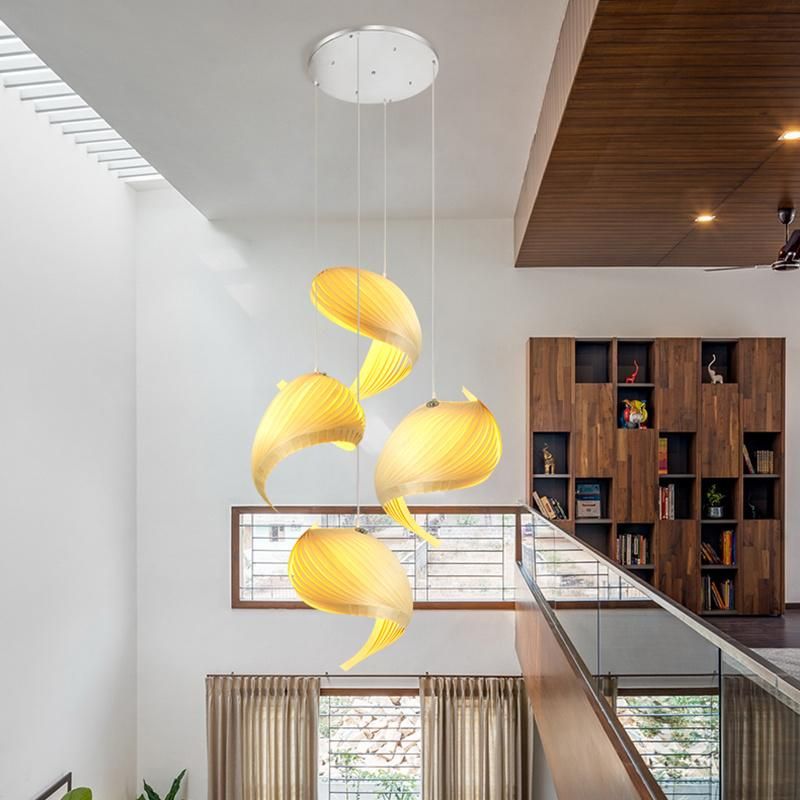 Modern Staircase Chandelier Living Room Dining Balcony Japanese Chandelier