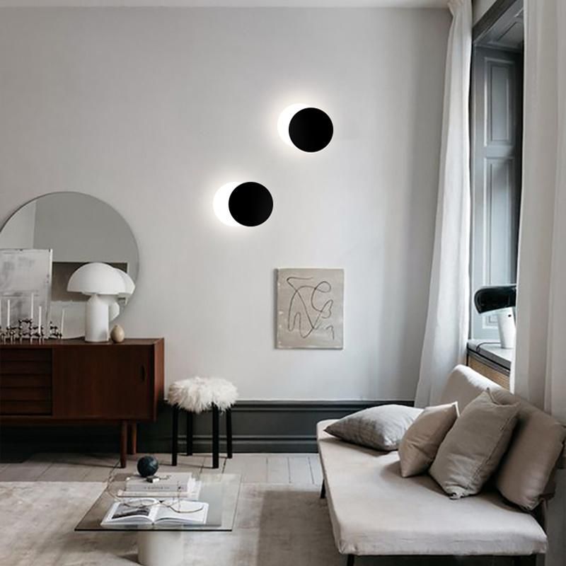 LED Wall Lamp Nordic Living Room Bedroom Simple Bedside Light Nightstand Lighting