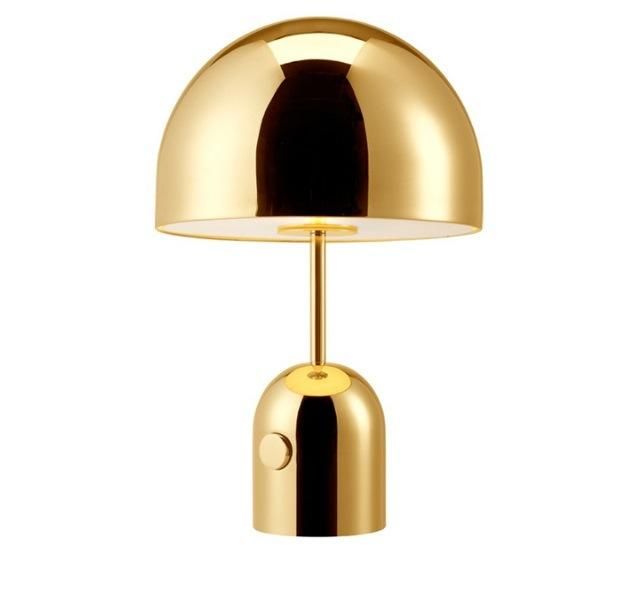 Project Metal Modern LED Copper Bell Hotel Table Lamp