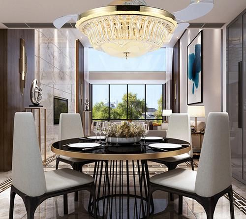 LED Indoor Crystal Pendant Lamp for Dinner Room Decoration