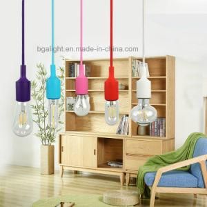 E27 Colorful Silicone Restaurant\Study Room\Bar\Coffee Room Pendant Lamp