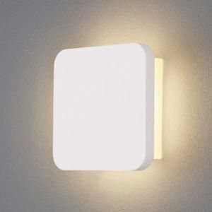 Zhongshan Trimless Halogen Square Gypsum Plaster Wall Lamp