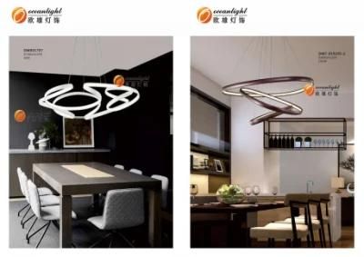 New Design Modern K9 Crystal Hanging Pendant Light for Decoration