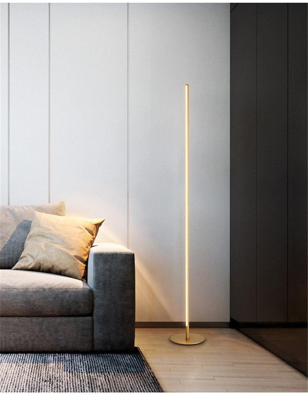 Modern Living Room LED Floor Lamps Study Bedroom Simple Lamps Designer Standing Lamps