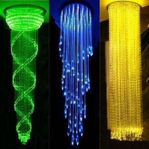 Warm Light Optic Fiber Chandelier, Pendent PMMA Light, Dorp Light