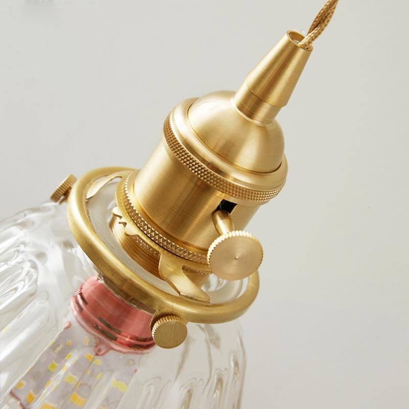 Postmodern Retro Pendant Light Industrial Bar Cafe Restaurant Clear Glass Pendant Light Series (WH-AP-272)