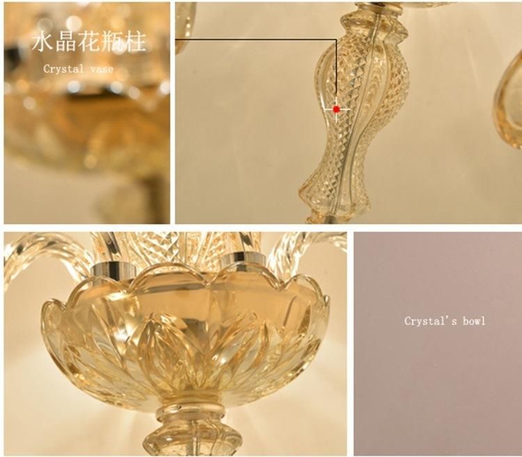 European Floor Lamps Living Room Bedroom Study Wedding Luxury Crystal Floor Lamp (WH-MFL-83)