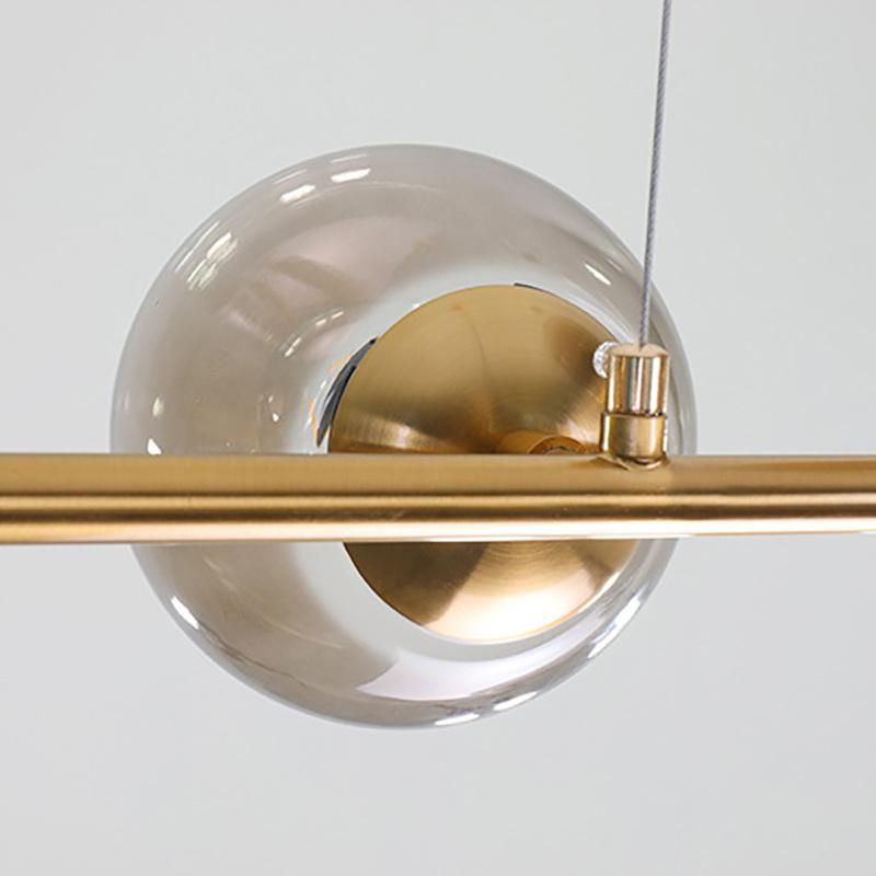 Spherical Design Simple Style Chandelier Bedroom Dining Room Pendant Lamp