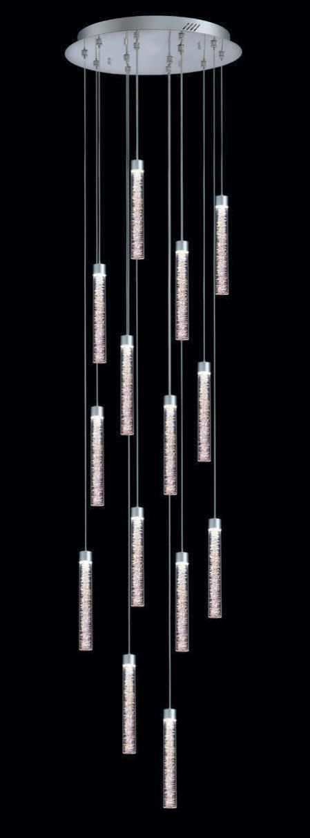 Luxury LED Modern Home Decorative Project Shop Pendant Light Chandeliers Hanging Lighting Crystal Pendant Lamp