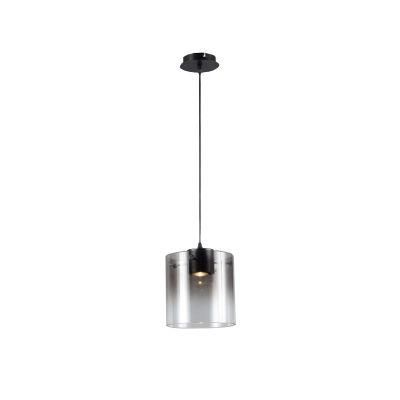 One Lite GU10 Smoke Glass Pendant Lamp